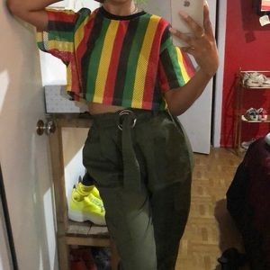 Reggae crop top
